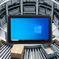 Tableta Biométrica Industrial Versátil y Encriptada para Windows/Linux, Resistente, con GPS, Lector de Códigos de Barras, Huella Dactilar, NFC, RFID, Licencia de Conducir y Votación