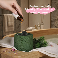 Bougies parfumées artisanales de luxe multicolores en ciment, idéales pour les cadeaux de Noël et la décoration intérieure – Nouveauté transfrontalière, Ventes Flash