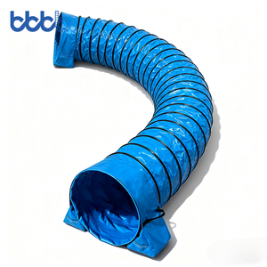 Tunnel pour chiens en nylon épais, résistant aux hautes températures, anti-âge, pour l'entraînement d'agilité des animaux de compagnie - Product Image 4