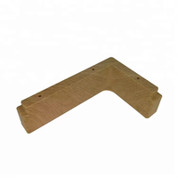 Pieds de meubles en plastique en forme de L au design moderne, robustes, pour mobilier d'extérieur, salon et atelier