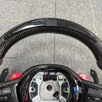 Aksesoris Interior Mobil BMW Magnetic Paddle LED Steering Wheel LCI Style G05 G20 G30 G2X G3X G8X F9X Custom Carbon