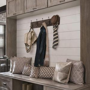 <span class=keywords><strong>Manteau</strong></span> rustique avec Crochets Vintage En Bois Porte-<span class=keywords><strong>Manteau</strong></span> <span class=keywords><strong>Mural</strong></span> <span class=keywords><strong>pour</strong></span> Entrée Salle De Bain et Placard - Product Image 6