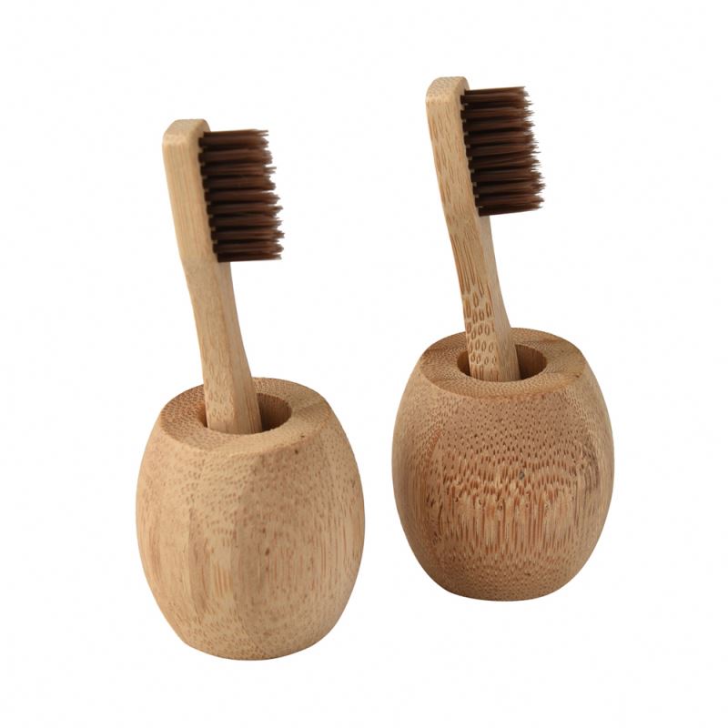 Прямая поставка с завода Tingsheng, 100% биоразлагаемая головка из натурального бамбука для зубной щетки