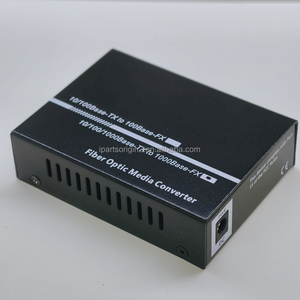 Convertidor de Fibra Óptica a Ethernet, Convertidor de Fibra Óptica a RJ45 con 1 Ranura SFP, Apto para Transceptor de Módulo SFP de 1.25G SMF MMF - Product Image 2