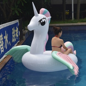 Flotador Inflable Gigante de Pony Unicornio para Diversión Acuática, Gran Oferta - Product Image 2