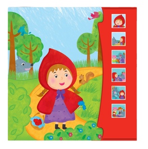 Libro de Sonidos Educativo de Cuentos de <span class=keywords><strong>Caperucita</strong></span> <span class=keywords><strong>Roja</strong></span> para Niños Pequeños, con 6 Sonidos de Cuentos, Libro de Aprendizaje de Cuentos de Hadas para Preescolares - Product Image 1