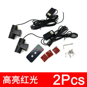 Éclairages de tuning intérieur automobile, installation facile, lampe de signalisation laser pour voiture, faisceau vert, rouge, bleu, couleurs d'avertissement de sécurité et de secours - Product Image 3