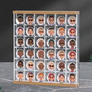 Étagère <span class=keywords><strong>de</strong></span> présentation en acrylique pour figurines, poupées, modèles, jouets, badges, support <span class=keywords><strong>de</strong></span> <span class=keywords><strong>rangement</strong></span> - Product Image 3