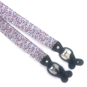 <span class=keywords><strong>Tirantes</strong></span> Elásticos para <span class=keywords><strong>Hombre</strong></span> con Cuatro Clips, <span class=keywords><strong>Tirantes</strong></span> para Pantalones a Rayas <span class=keywords><strong>de</strong></span> 3 cm, <span class=keywords><strong>Tirantes</strong></span> Ajustables con Clips Metálicos - Product Image 5