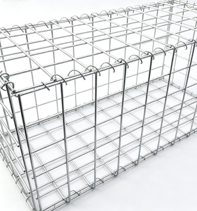 Grillage de gabion soudé galvanisé à chaud, maille de 10 mm pour cage à roche, idéal pour clôtures de jardin et travaux d'ingénierie civile - Product Image 1