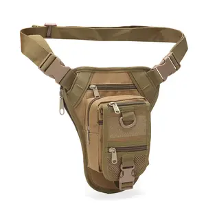 New camouflage outdoor sports waist bag tactical waterproof mountaineering leg bag