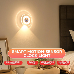 Lampada da Parete LED Moderna <span class=keywords><strong>e</strong></span> Intelligente, Ricaricabile USB, a Batteria, con Telecomando, Luce Notturna Bianca Calda per Camera da Letto - Product Image 1
