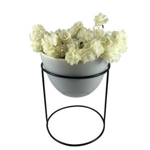 Chine usine approvisionnement léger fil de fer support de pot de <span class=keywords><strong>fleur</strong></span> porte-plantes - Product Image 5