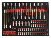 Prise automobile set outils utilisés pour l'atelier mécanique garage chariot à outils