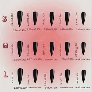 <span class=keywords><strong>Faux</strong></span> ongles à presser en forme de canard, couvrance totale, en acrylique réutilisable, brillants, motifs dessin animé, denim, breloques 3D, faits main, motif <span class=keywords><strong>vache</strong></span>, avec colle - Product Image 6