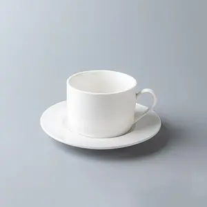 热卖陶瓷咖啡杯浓缩咖啡6盎司陶瓷杯新款骨瓷咖啡杯茶碟套装现代茶杯套装