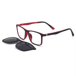 Venta al por mayor de anteojos para niños, <span class=keywords><strong>monturas</strong></span> ópticas TR90 cómodas personalizadas para niños y niñas <span class=keywords><strong>con</strong></span> <span class=keywords><strong>clip</strong></span> para parasoles - Product Image 6