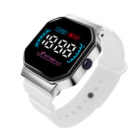 Jam Tangan Elektronik LED Persegi Digital Sport 2025 Jam Tangan Pelajar Fashion Kasual Berlapis Digital