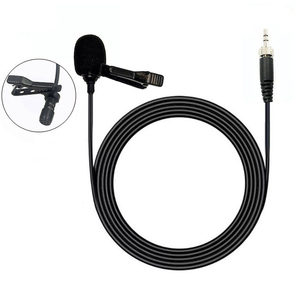 Micrô cài áo chất lượng cao với đầu nối khóa 3,5mm màu bạc, kiểu cardioid, dành cho máy phát không dây Sennheiser - Product Image 4