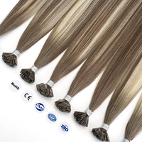 Extensions de cheveux à pointe plate en gros au prix d'usine Lanxun, cheveux humains vierges Remy, fournisseurs de cheveux humains naturels