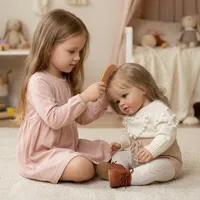 Poupée Reborn de 26 pouces, version fille, taille 6 mois, avec peau 3D, pour enfants