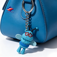 Longzhiyu – Porte-clés en PVC souple personnalisés de haute qualité, fabriqués en usine depuis 20 ans, pendentifs pour clés de voiture ou sacs, figurines en caoutchouc
