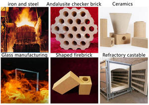 उच्च एल्युमिना कैलोरी युक्त बॉक्साइट एंडलुसाइट और एल्युमिना कायननाइट पाउडर के साथ उच्च गुणवत्ता वाले एंडलुसाइट - Product Image 5