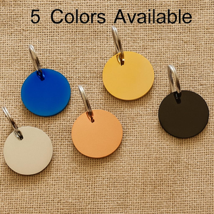 Customized Polyester Washable Pet ID <b>Tag</b> Personalized with Your Pet Name Contact Front Back Engraving for Dogs and <b>Cats</b> - Product Image 3