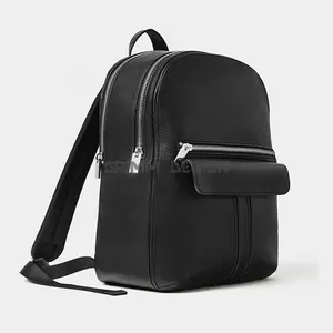 Wholesale laptop China Us Polo University Stylish Waterproof PU Leather Youth Fashion Backpack