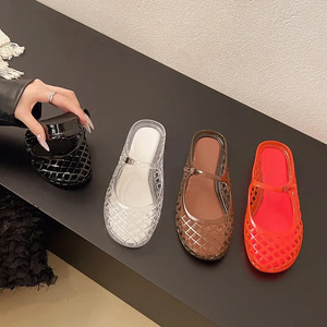 Summer Women’s Jelly Mary Jane <b>Mules</b> in Multiple Colors - Product Image 4