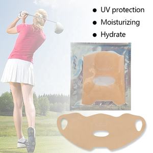 Maschera da Golf in gelatina idratante in idrogel per la cura del viso personalizzata per Golf idrogel maschera per il viso sotto la pelle sole Uv Golf maschera per il viso - Product Image 3