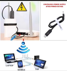 Connecteur de câble WiFi à Powerbank DC 5V à 12V Câble <span class=keywords><strong>USB</strong></span> Convertisseur Boost <span class=keywords><strong>Cordon</strong></span> élévateur pour routeur Wifi Modem Ventilateur Haut-parleur - Product Image 3