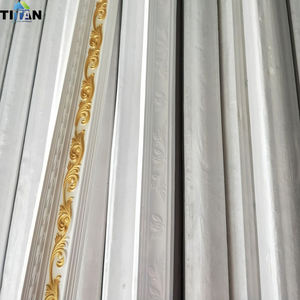Moulures Décoratives Étanches Style Européen, <span class=keywords><strong>Corniche</strong></span> de Plafond en Plâtre de Gypse, Design pour Villa - Product Image 4