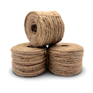 Cordon de jute naturel torsadé pour la fabrication de bijoux et d'emballage cadeau Fil de jute de qualité d'exportation pour emballage écologique et cordes - Product Image 1