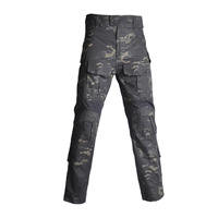 Celana Taktis Windbreaker Track Cargo Asiaon Pria Outdoor Anti Angin Kamuflase Seragam Tempur G3 Ripstop