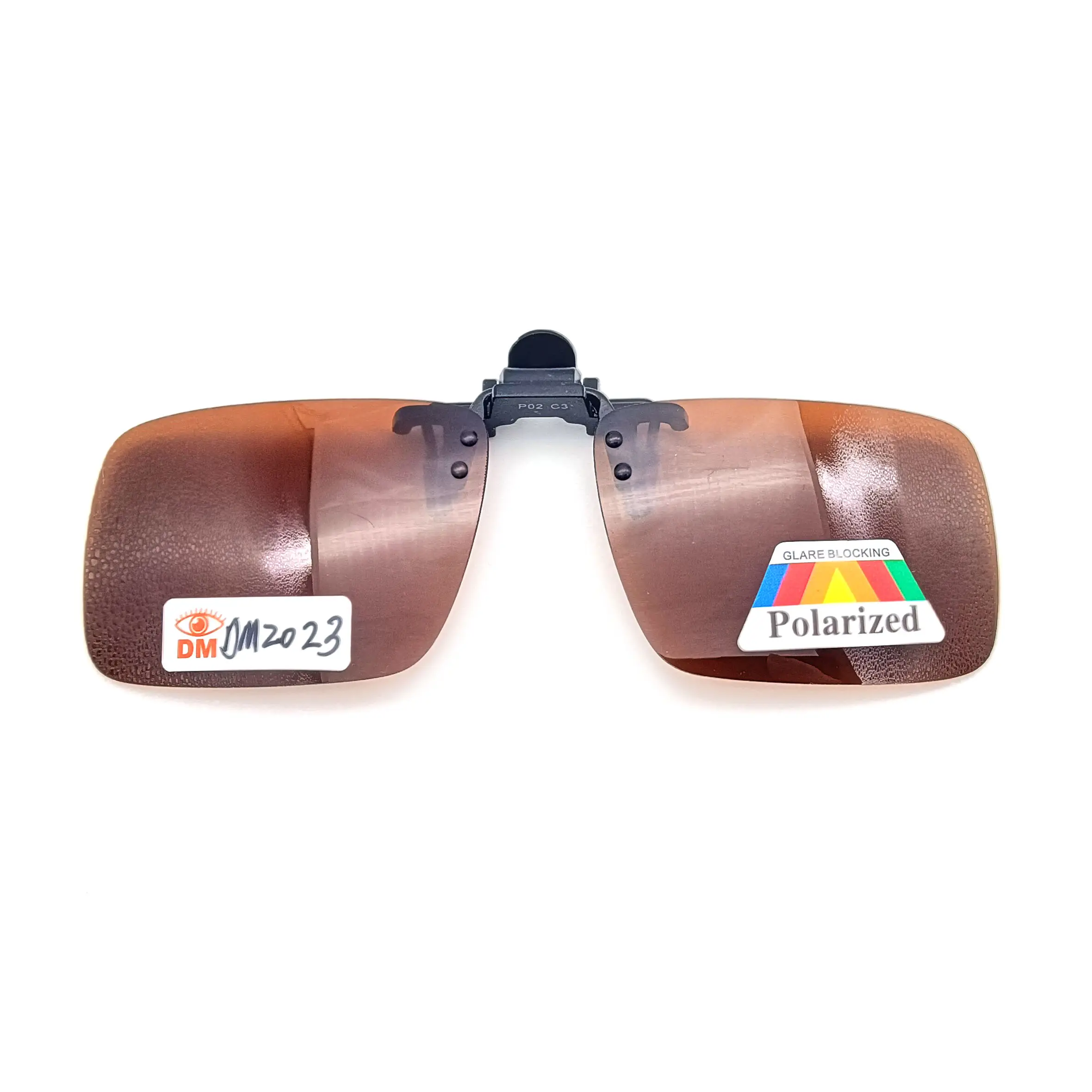 Occhiali DMZ023 Flip up occhiali da sole indossare sopra gli occhiali da vista all'ingrosso Clip su polarizzati
