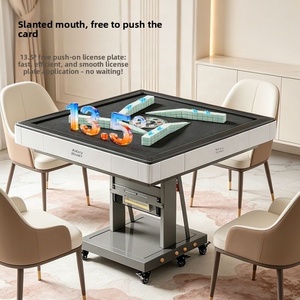 Mahjong Machine Dual-<b>Folding</b> Rotors Inclined-Angle Card-Dispensing Design Low-Noise Operation Fully Automatic <b>Table</b> Dual-<b>Folding</b> - Product Image 1