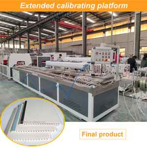Machine à <span class=keywords><strong>bon</strong></span> prix pour la fabrication de plafonds et panneaux muraux en PVC, ligne de production de panneaux PVC WPC, équipement de fabrication - Product Image 4