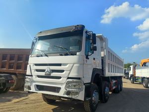 El camión volquete diésel 8x4 HOWO de segunda mano restaurado superventas puede llevar una carga de 30-40 toneladas - Product Image 3