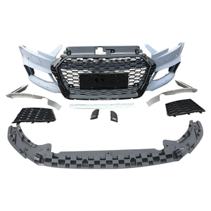 Kits de carrosserie de pare-chocs avant A3 S3 de voiture d'usine avec calandre pour <span class=keywords><strong>Audi</strong></span> A3 S3 8V.5 2017 2018 2019 - Product Image 2