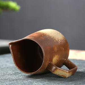 Cafetière en grès de style <span class=keywords><strong>vintage</strong></span> fait main, luxe léger, rétro - Product Image 4