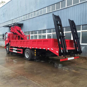 Camión de carga multiusos Dongfeng 4*2 <span class=keywords><strong>con</strong></span> grúa de brazo plegable 6,3 T | Knuckle <span class=keywords><strong>Jib</strong></span> | <span class=keywords><strong>Grua</strong></span> Plegable | Levantamiento y transporte industrial - Product Image 5