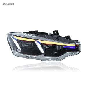 Señal de giro de lente LED de gama alta para 12-18 para BMW Serie 3, montaje de Faro de CEJA azul, modificación de faro de iluminación baja, furgoneta - Product Image 1