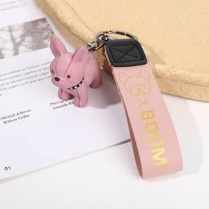 कार्टून बुलडॉग और पिल्ला कुत्ते की कीरिंग के लिए पुरुषों और महिलाओं के लिए कार्टून बुलडॉग और पिल्ला कुत्ते कीरिंग - Product Image 6