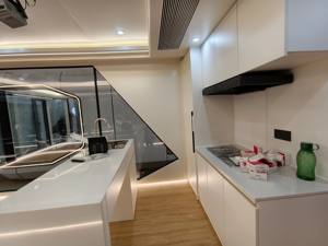 Capsule spatiale mobile préfabriquée en aluminium, <span class=keywords><strong>écologique</strong></span>, facile à installer, aménagée et dotée de panneaux solaires - Product Image 4