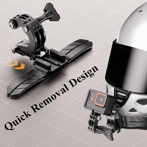 Soporte Universal para Cámara de Mentonera de Motocicleta Kewig para DJI OSMO/<span class=keywords><strong>Insta360</strong></span>, Soporte de Liberación Rápida para Cámara de Acción en el <span class=keywords><strong>Casco</strong></span> - Product Image 3
