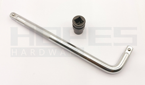CrV Steel 10-34Mm Pentagon Soket Kunci Pas untuk Pentagonal Kepala Baut Tangan Alat - Product Image 6