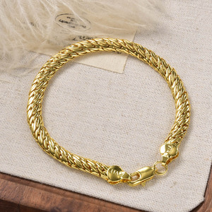 กำไลข้อมือทองแดงแบบหนา ดีไซน์เก๋ไก๋ ทันสมัย ทนทาน สะท้อนแสง วินเทจ สำหรับผู้หญิงและผู้ชาย - Product Image 3