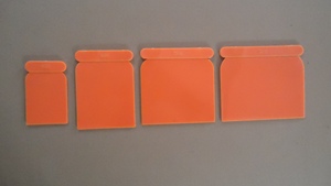 Juego de espátula para masilla de plástico para los mejores pintores pequeños - Product Image 2