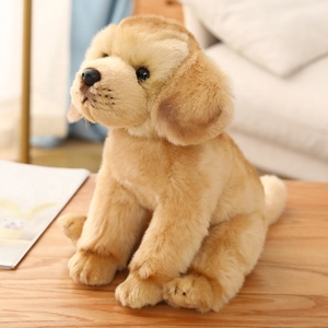 Peluche de <span class=keywords><strong>Perro</strong></span> de Alta Gama, Simulación Realista de Malti, Bichón, Labrador, Mastín Tibetano, Juguete de Peluche Lavable, Regalo de Cumpleaños Perfecto - Product Image 4